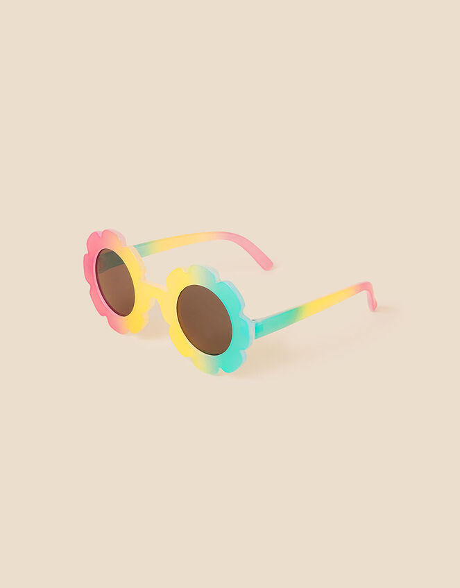 Kids Ombre Flower Power Sunglasses , , large