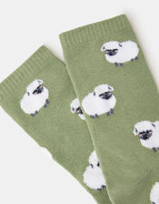 Sheep Print Socks, , large
