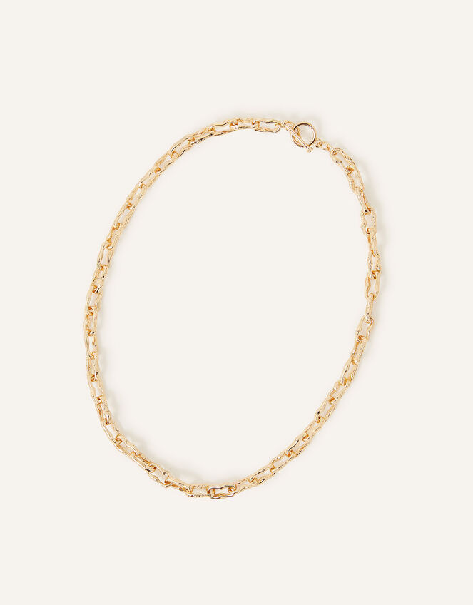 14ct Gold-Plated Chain Link Necklace, , large
