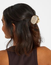 Metal Resin Shell Claw Clip, , large