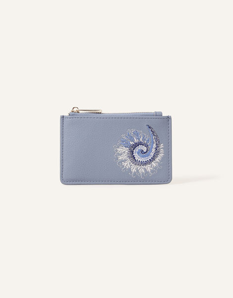 Paisley Embroidered Card Holder, , large
