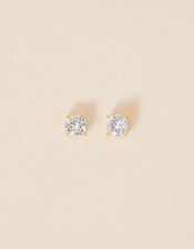 Gold-Plated Sparkle Stud Earrings , , large
