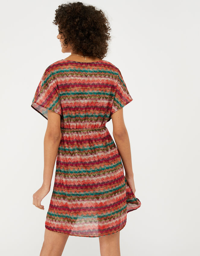 Lola Macramé Tabard Dress, Multi (PASTEL-MULTI), large