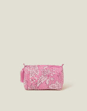 Medium Quilted Make Up Bag, , large