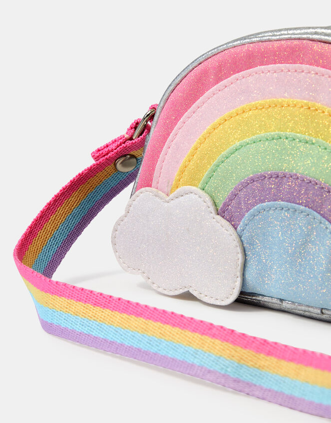Girls Rainbow Crossbody Bag, , large