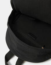 Multi-Pocket Nylon Backpack, , large