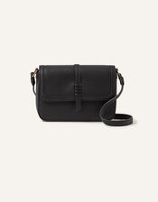 Artisan Detail Cross-Body Bag, Black (BLACK), large