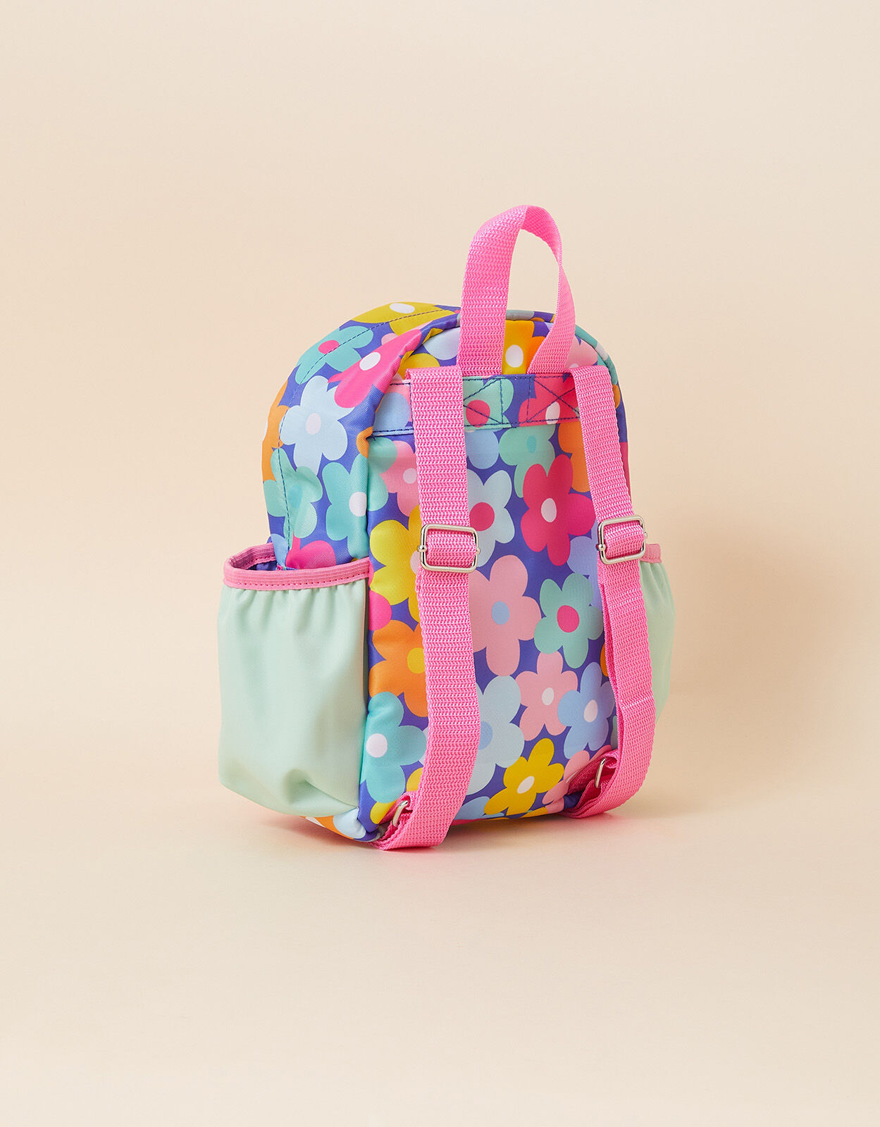 Girls Retro Floral Backpack