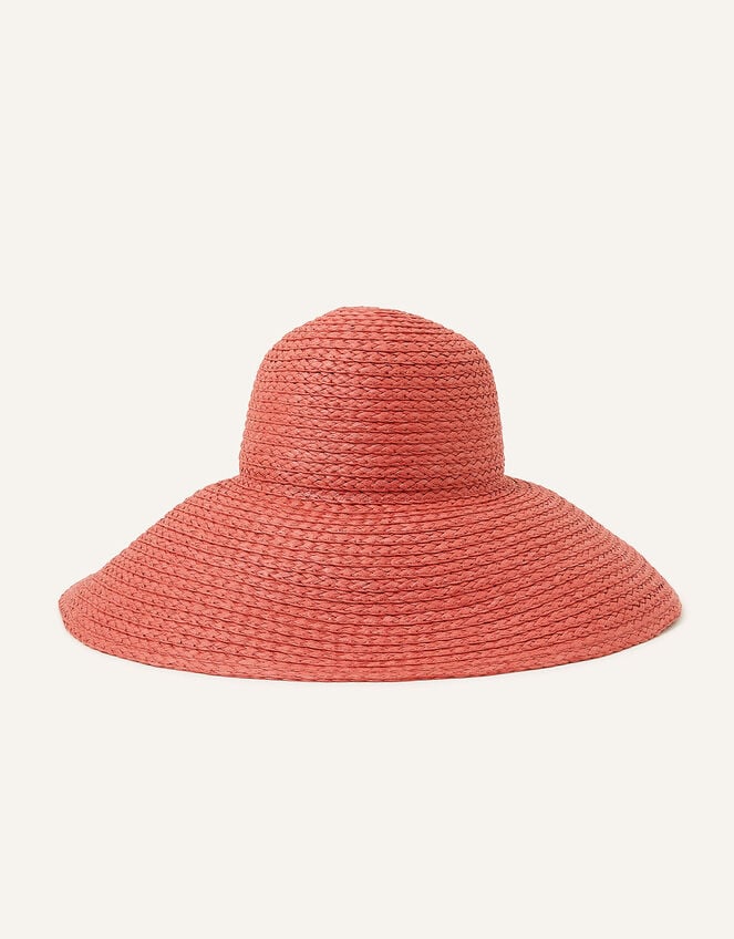 Straw Floppy Hat, , large