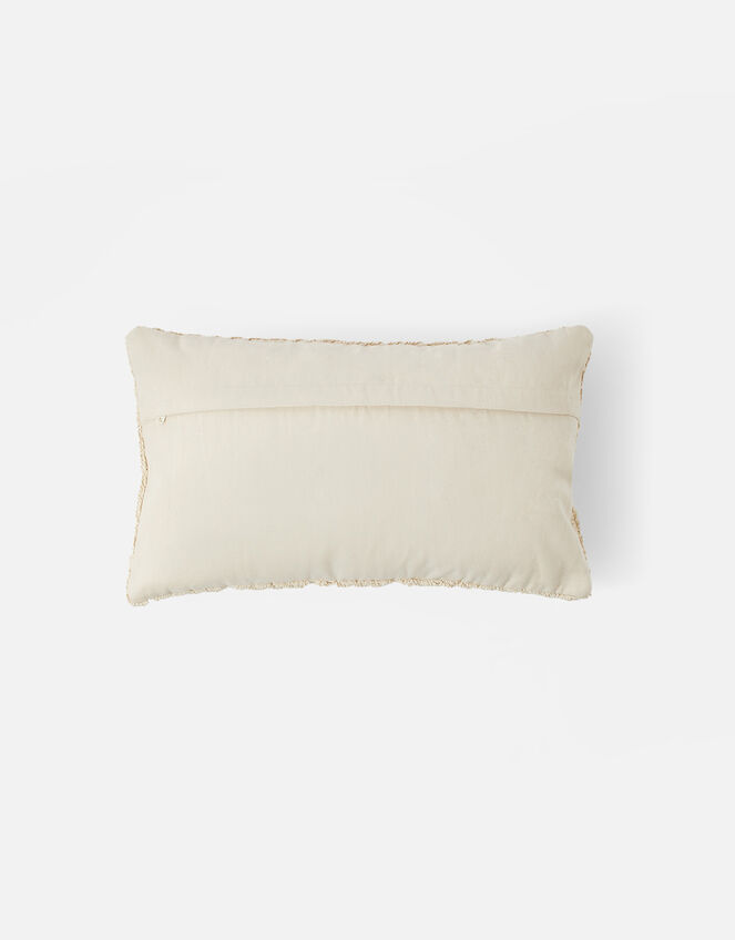 Geometric Textured Cushion Cover, , large