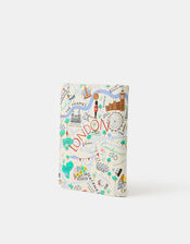 London Print Passport Holder, , large