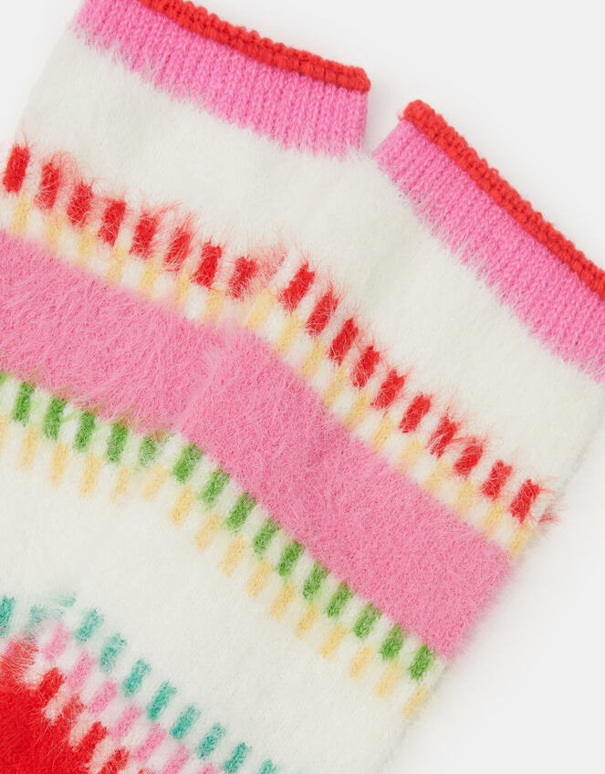 Stripe Bed Socks, , large