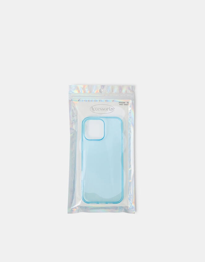 Plain iPhone 16 Pro Max Phone Case, Blue (BLUE), large