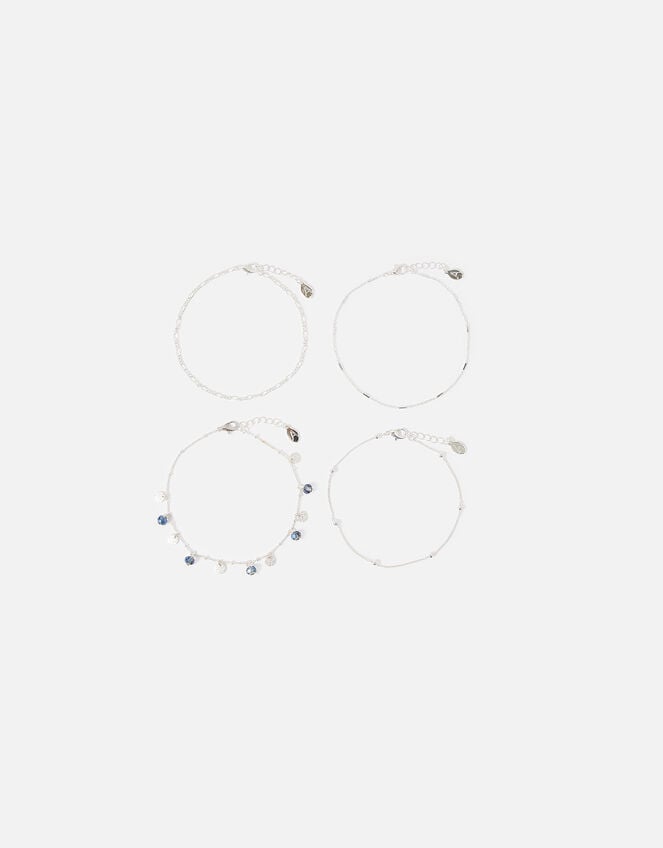 Chain Anklet 4 Pack, , large