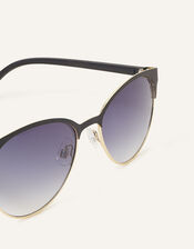 Metal Detail Sunglasses, , large