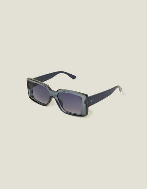 Crystal Square Frame Sunglasses, , large