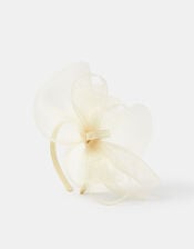 Mini Crin Fascinator, Ivory (IVORY), large