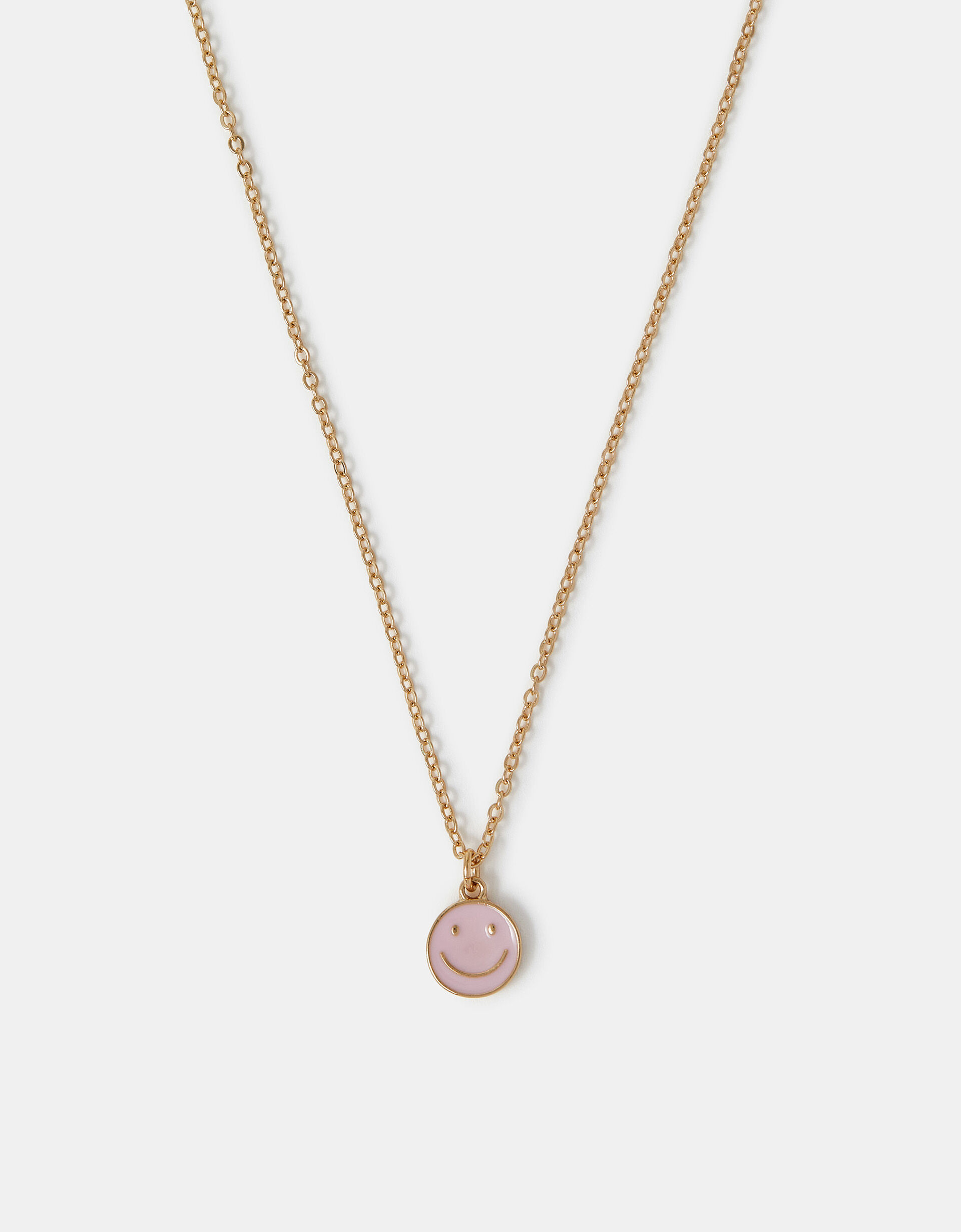 accessorize Smile Pendant Necklace