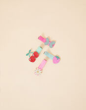 Retro Spring Hair Clips 4 Pack, , large