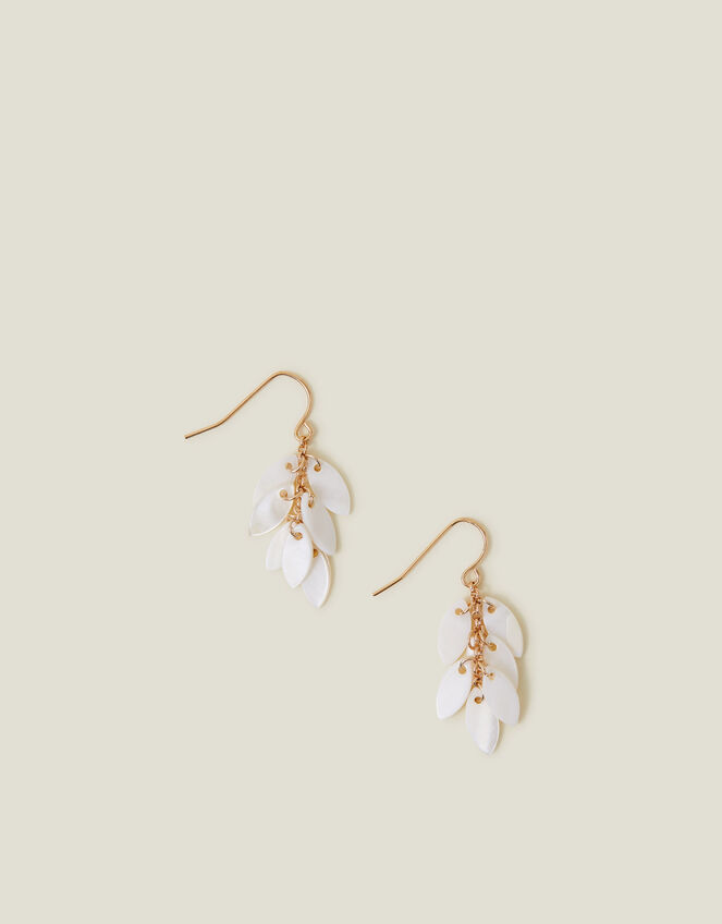 Leaf Drop Earrings, , large
