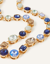 Mixed Stones Statement Necklace, , large