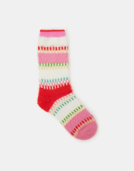 Stripe Bed Socks, , large