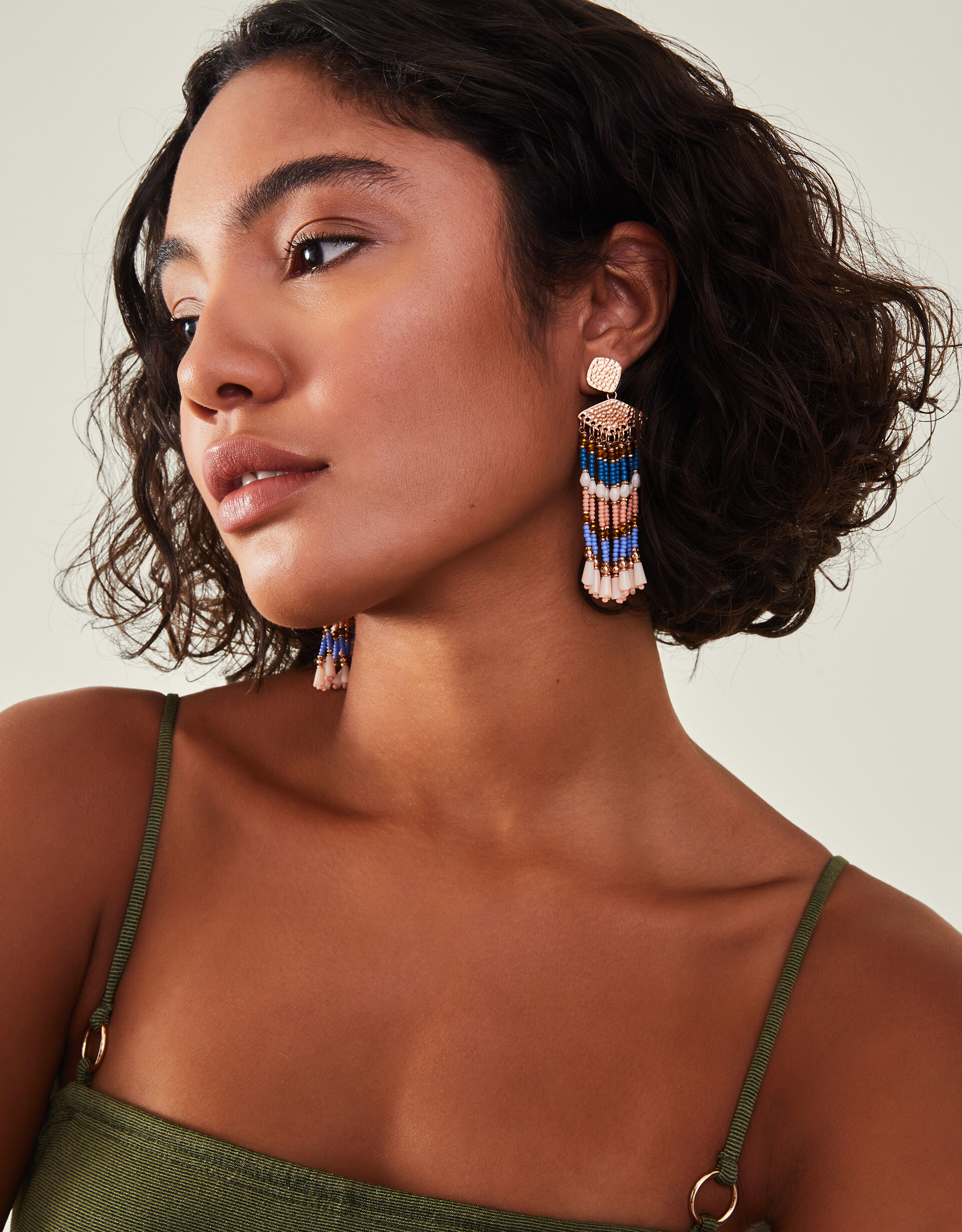 Accessorize tassel earrings outlet