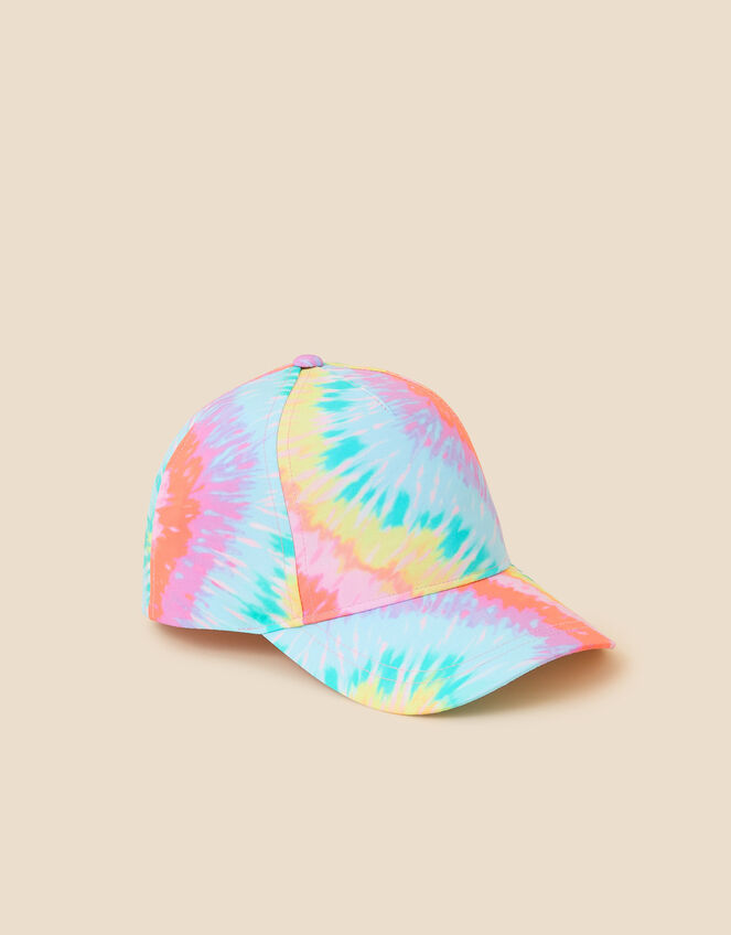 Girls Tie Dye Baseball Cap, Multi (BRIGHTS-MULTI), large