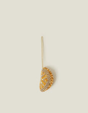 Embellished Lemon Christmas Tree Decoration, , large