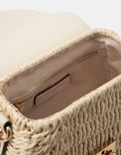 Raffia Handheld Bag, , large