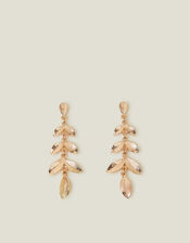 Vine Leaf Drop Earrings, , large