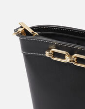 Danielle Detail Cross-Body Bag, Black (BLACK), large