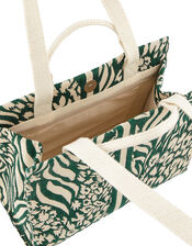 Mini Animal Structured Tote Bag, , large