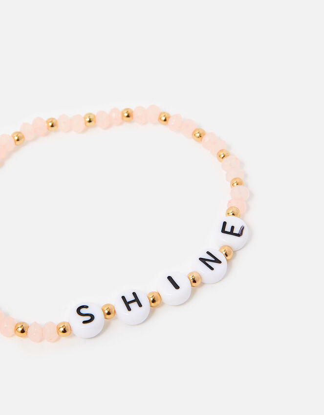 Feel Good Shine Bracelet, White (WHITE), large