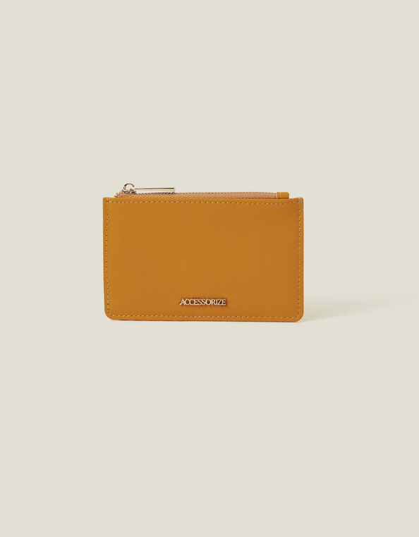 Classic Card Holder, Yellow (YELLOW), large