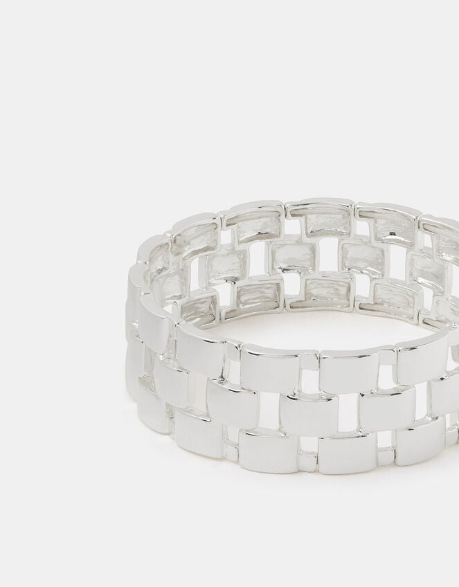 Brick Link Stretch Bracelet, , large