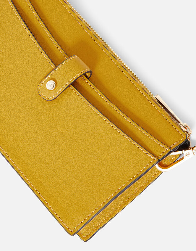 Phone Cross-Body Bag, Yellow (OCHRE), large