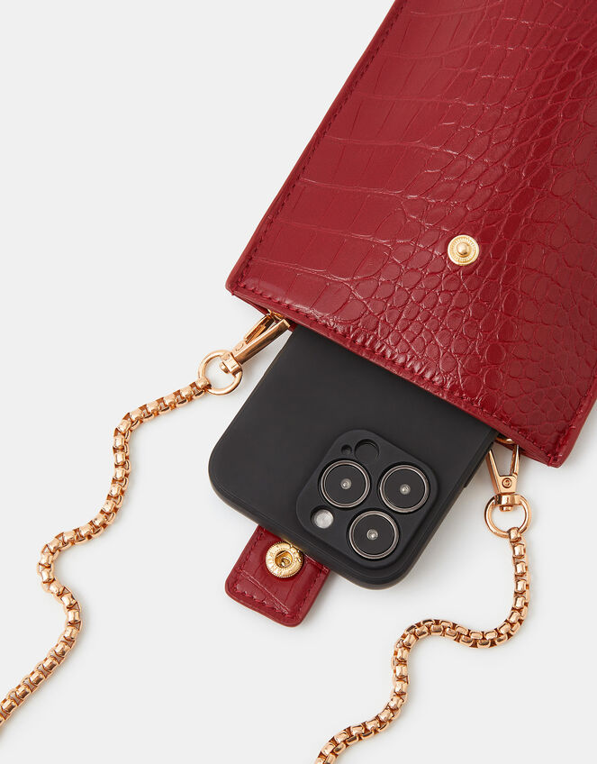 Croc Tab Phone Bag, , large