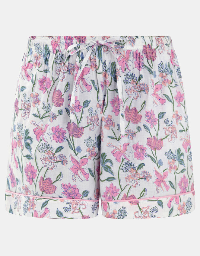 Jasmine Floral Print Pyjama Set , Pink (PINK), large