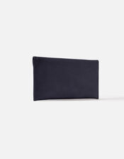 Slimline Bar Clutch Bag, Blue (NAVY), large