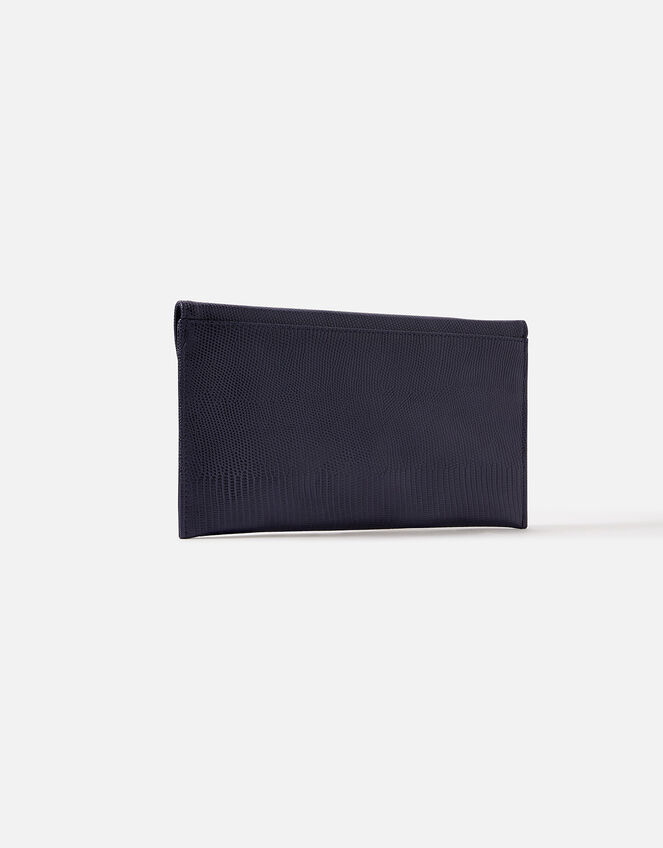 Slimline Bar Clutch Bag, Blue (NAVY), large