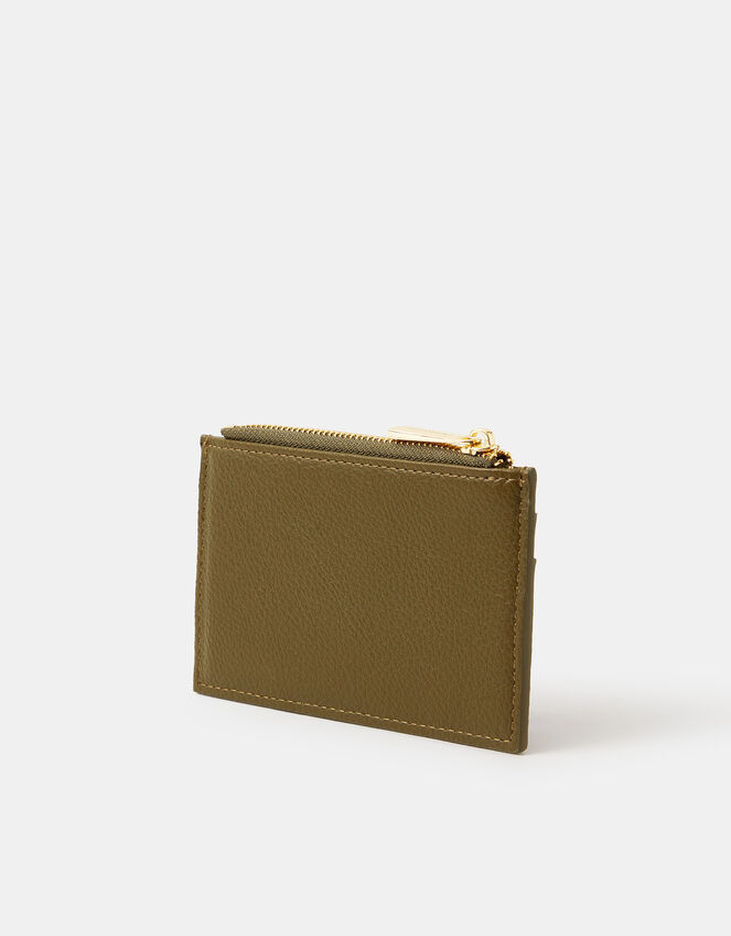 Floral Embroidered Card Holder, , large