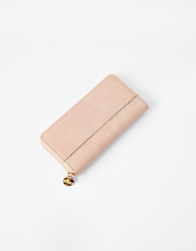 Large Zip-Around Wallet, Pink (PINK), large