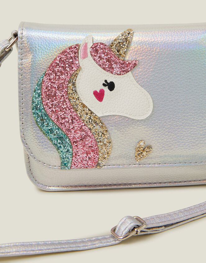 Girls Unicorn Cross-Body Bag, , large