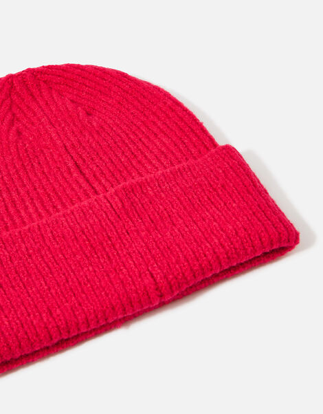Soho Soft Beanie Hat Red, Red (RED), large