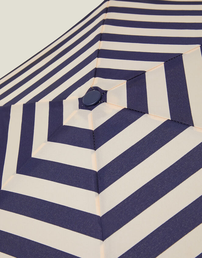 Nautical Stripe Umbrella, , large