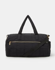 Quilted Weekender Bag, , large
