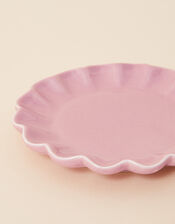 Trinket Dish with Scalloped Edge, Pink (PALE PINK), large