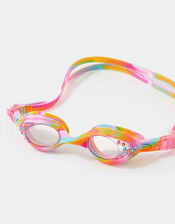 Bling2o Embellished Rainbow Swim Goggles, , large
