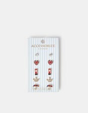 5-Pack London Stud Earrings, , large